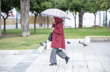 Η πρόγνωση του καιρού για σήμερα Σάββατο (19/03)