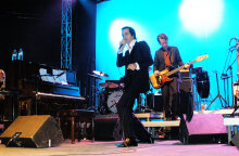 Στιγμιότυπο από τη συναυλία του Nick Cave στην Αθήνα το 2004