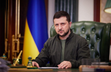 Ο Ουκρανός πρόεδρος Βολοντίμιρ Ζελένσκι