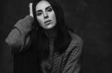 Φωτογραφία της τραγουδίστριας Jamala από την Ουκρανία.