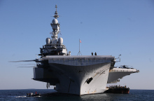 Το γαλλικό αεροπλανοφόρο Σαρλ Ντε Γκολ