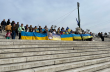 Πόλεμος στην Ουκρανία - Κόσμος στην Πλατεία Συντάγματος