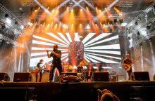 Το συγκρότημα Clutch σε συναυλία στο Release Athens Festival