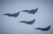 Τα αεροσκάφη Rafale στον αττικό ουρανό
