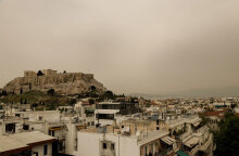 Αφρικανική σκόνη στην Αθήνα