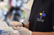 Τα κρούσματα κορωνοϊού ανακοίνωσε σήμερα Δευτέρα (28.03) ο ΕΟΔΥ