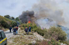 Φωτιά στη Σάμο