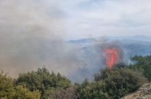 Φωτιά στη Σάμο