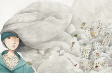 Εικονογράφηση από το βιβλίο «Θα έδινα τα πάντα» (Ψυχογιός)