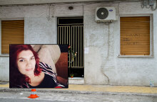 Το σπίτι της οικογένειας Δασκαλάκη στην Πάτρα | Ρούλα Πισπιρίγκου (ένθετη)