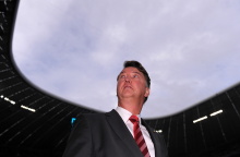 Φωτογραφία με τον Λούις Φαν Χάαλ.