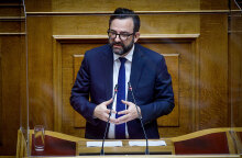 Ο Xρήστος Ταραντίλης σε ομιλία του στη Βουλή