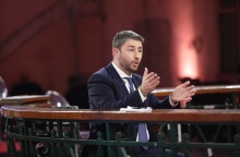 Ο πρόεδρος του ΚΙΝΑΛ - ΠΑΣΟΚ, Νίκος Ανδρουλάκης