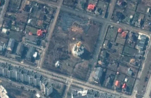 Πόλεμος στην Ουκρανία: Δορυφορικές εικόνες από την Μπούκα δείχνουν ομαδικό τάφο 14 μέτρων δίπλα σε εκκλησία © EPA / MAXMAR