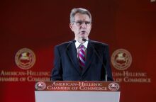 Ο Αμερικανός πρέσβης στην Ελλάδα, Τζέφρι Πάιατ (Φωτό Αρχείου) © EUROKINISSI/ΕΛΛΗΝΟ-ΑΜΕΡΙΚΑΝΙΚΟ ΕΜΠΟΡΙΚΟ ΕΠΙΜΕΛΗΤΗΡΙΟ 