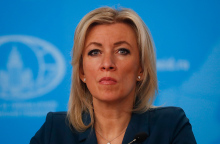 Η εκπρόσωπος του ρωσικού υπουργείου Εξωτερικών Μαρία Ζαχάροβα