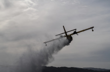 Χαλκιδική: Καλύτερη εικόνα στο μέτωπο της φωτιάς (Φωτογραφία αρχείου)