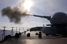 Το καταδρομικό Moskva ήταν η ναυαρχίδα του ρωσικού στόλου στη Μαύρη Θάλασσα