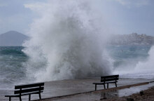 Έκτακτο δελτίο θυελλωδών ανέμων από την ΕΜΥ με πολλά μποφόρ στο Ιόνιο τις επόμενες ώρες