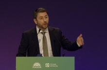 Ο πρόεδρος του ΚΙΝΑΛ Νίκος Ανδρουλάκης