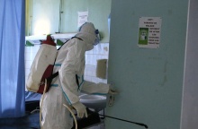 Απολύμανση από ειδικούς για τον Έμπολα