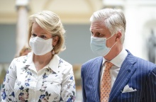 Η βασίλισσα Ματθίλδη και ο βασιλιάς Φίλιππος του Βελγίου