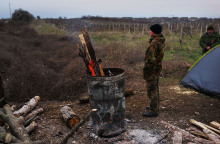 Ρώσος στρατιώτης, φωτιά