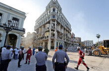 Το ξενοδοχείο στην Αβάνα έχει υποστεί ζημιές μετά την ισχυρή έκρηξη