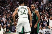 Ο Γιάννης Αντετοκούνμπο κόντρα στους Σέλτικς