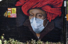 Mural στο Λονδίνο για τον κορωνοϊό