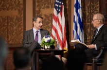 Μητσοτάκης - Ανοιχτή συζήτηση με τον δημοσιογράφο της Washington Post, Ντέιβιντ Ιγκνάτιους