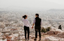 Ένα ζευγάρι. 