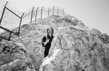 Ο Ρένος Χαραλαμπίδης στον Λυκαβηττό