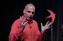 Ο επικεφαλής του ΜέΡΑ25, Γιάνης Βαρουφάκης 