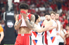 Ο Ολυμπιακός ηττήθηκε από την Αναντολού Εφές στον ημιτελικό του Final Four της Euroleague στο Βελιγράδι