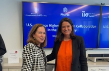 Η υπουργός Παιδείας, Νίκη Κεραμέως, κατά τις επίσημες συναντήσεις της στις ΗΠΑ 