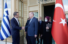 Κυριάκος Μητσοτάκης και Ρετζέπ Ταγίπ Ερντογάν σε συνάντηση στην Κωνσταντινούπολη