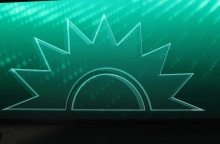 Ο ήλιος του ΠΑΣΟΚ στην εξέδρα των ομιλιών του 3ου Συνεδρίου του ΠΑΣΟΚ - ΚΙΝΑΛ