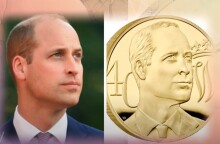 Πρίγκιπας Ουίλιαμ: Το νόμισμα που κόπηκε για τα 40ά γενέθλιά του