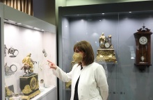 Σακελλαροπούλου: Εγκαινίασε έκθεση στο Μουσείο Κοσμήματος Ηλία Λαλαούνη