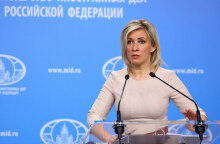 Η Μαρία Ζαχάροβα, εκπρόσωπος του ρωσικού Υπουργείου Εξωτερικών