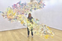 Η Berta Fischer στην γκαλερί Bernier/Eliades