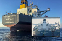 Τα ελληνικά τάνκερ Delta Poseidon και Prudent Warrior που κατέλαβαν Ιρανοί στον Περσικό