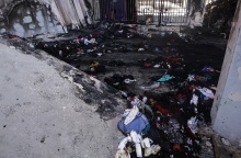 ΣΕΦ: Φωτιά σε παλέτες με βοήθεια για την Ουκρανία