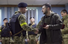 Eπίσκεψη Ζελένσκι στο Χάρκοβο