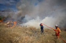 Φωτιά στη Γλυφάδα