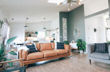 Φωτογραφία σαλονιού σπιτιού