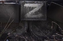 Ρωσικό τανκ με το γράμμα «Ζ» στην Ουκρανία