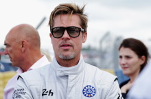 Φωτογραφία του Brad Pitt από τον διάσημο αγώνα Le Mans 24.