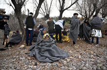 Διάσωση μεταναστών ανοιχτά της Μυτιλήνης